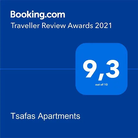 Appartement Tsafas αpartments *